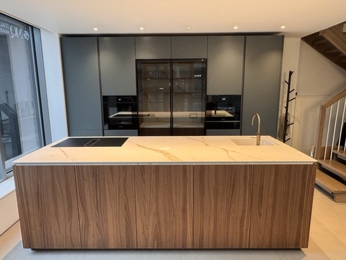 Display kitchen lacquered - ex,