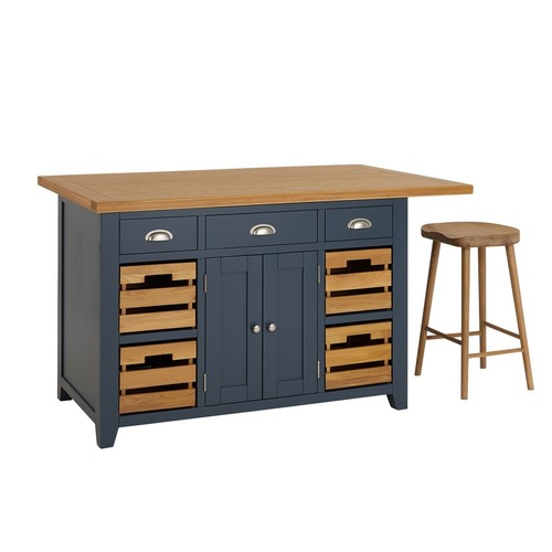 Kitchen island with - island, table