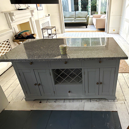 Grey painted wood - grey,