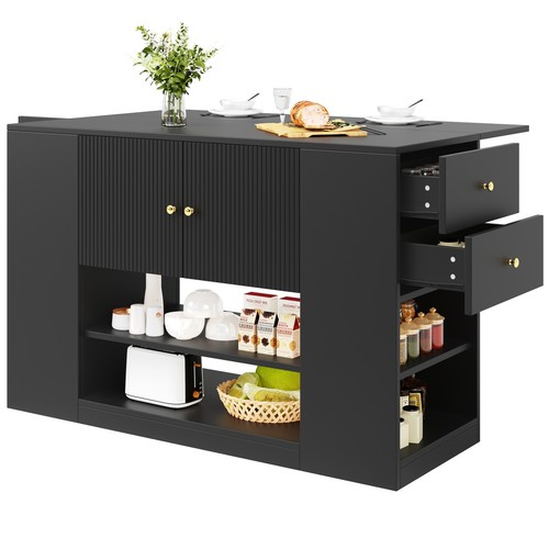 Large kitchen island cupboard - kitchen, island,