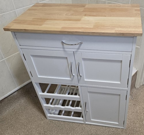 White kitchen island - kitchen,