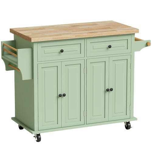 Rolling kitchen island storage - rolling,