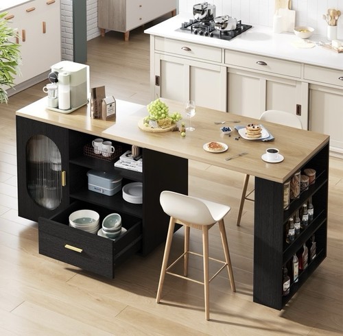 Kitchen island table - table, with