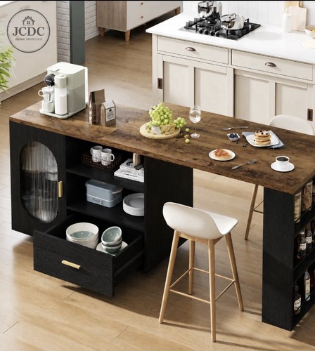 Kitchen island breakfast bar - kitchen,