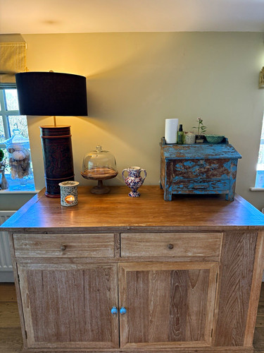 Custom made solid teak kitchen