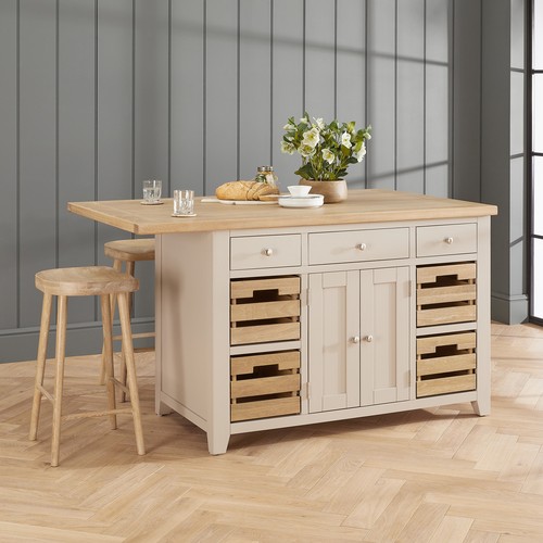 Kitchen island with bar - island,
