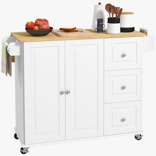 Kitchen island with drop - kitchen, leaf
